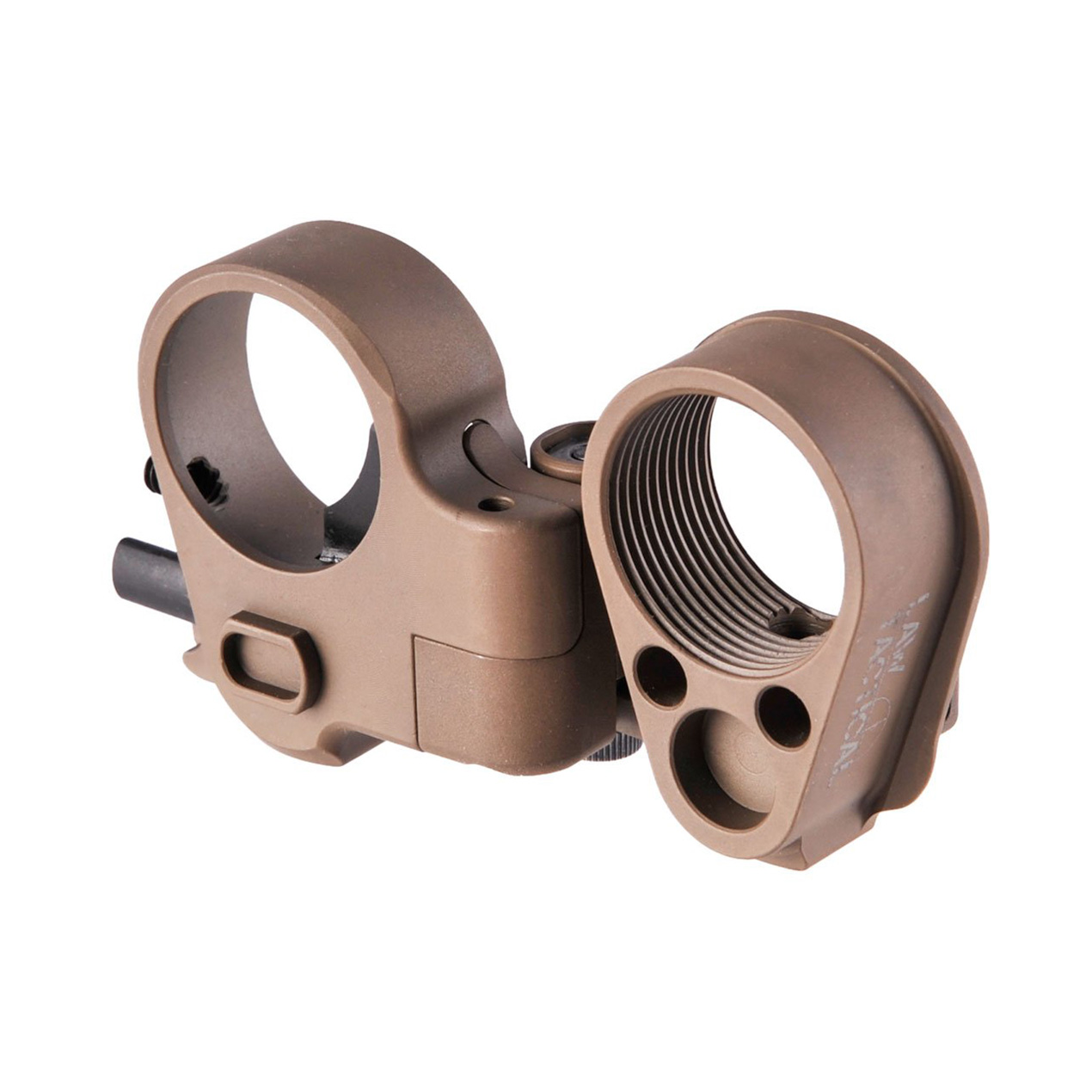 Law Tactical AR-15 GEN3-M Folding Stock Adapter FDE - Image 2