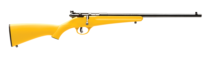 SAVAGE ARMS RASCAL 22LR SGL-SHT CPT YELLOW