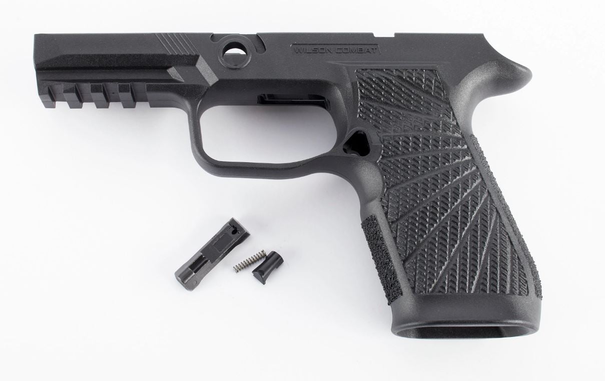 WILSON COMBAT GRIP MOD WCP320 CARRY BLK