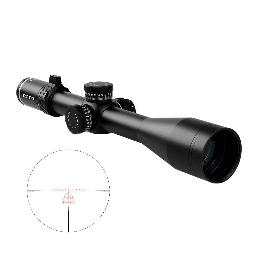 RITON OPTICS 5 CONQUER 5-25X56 MOA FFP IL