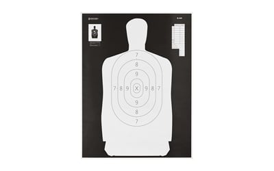 ACTION TGT B34 BLK/WHT SILHO 100PK