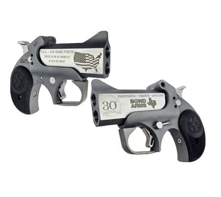 BOND ARMS ROWDY 30TH 45LC/410 SS 3" FS