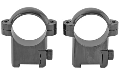 BURRIS MED 1" RINGS CZ527 SA BLK