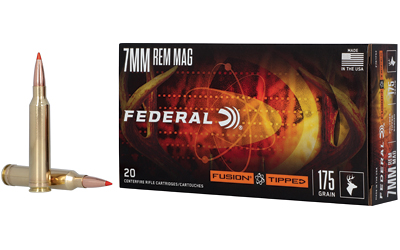 FUSION TIPPED 7MM MAG 175GR 20/200