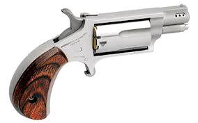 NORTH AMERICAN ARMS MINI 22MAG REV 1-1/8" SS PRTD