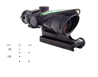 TRIJICON ACOG BAC 4X32 300BLK CRSHR GRN