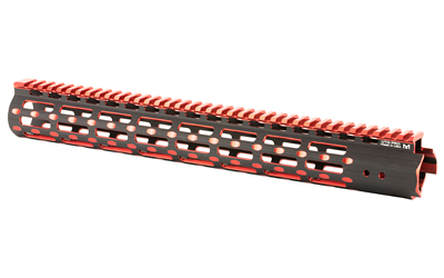 UTG PRO M-LOK 15"SSLM 2TN RL BLK/RD - Image 2