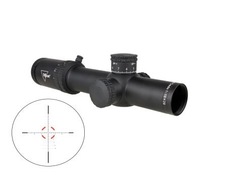 TRIJICON CREDO 1-10X28 BLK MRAD FFP ILL