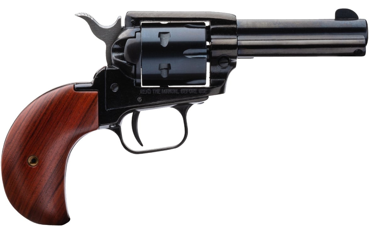 HERITAGE MANUFACTURING 22LR/22M BL/WD BIRD HEAD 3.5"