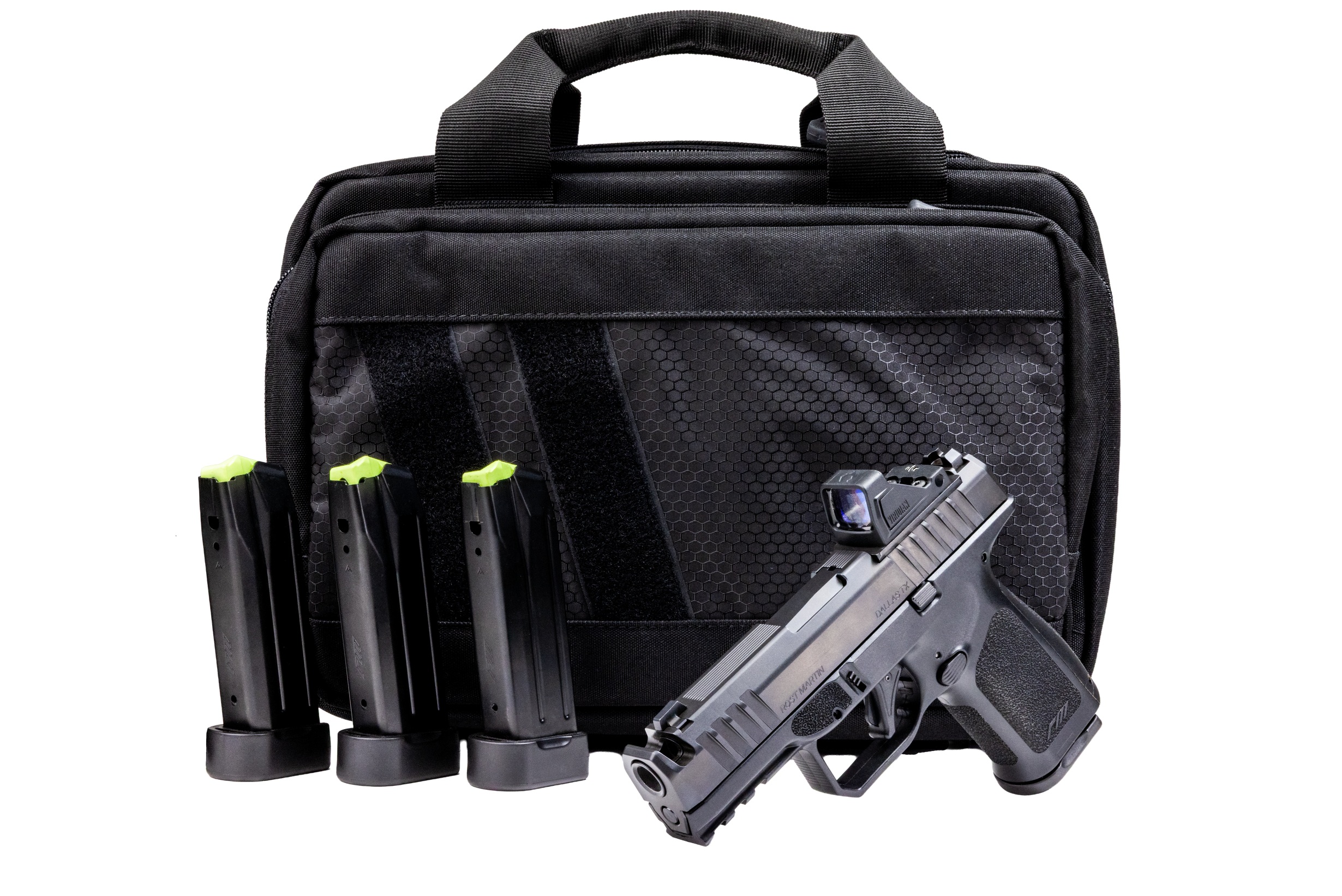 ROST MARTIN RM1C 9MM 17+1 BLK 4" COMP BNDL