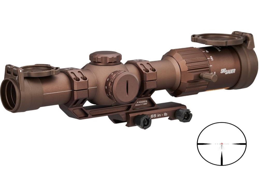 SIG SAUER TANGO MSR 1-6X24 30MM COYOTE