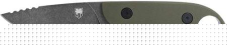 COBRATEC FIXED BLADE D2 SKINNER OD GREEN GENERATION II