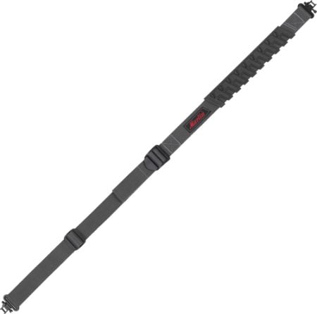 ALLEN MARLIN TRAK WEB SLING - MOLDED BAKTRAK PAD GREY/BLACK