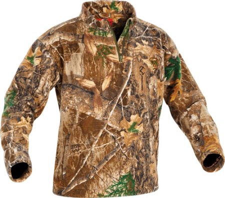 ARCTIC SHIELD HEAT ECHO SHERPA - FLEECE 1/4 ZIP RT EDGE X-LRG