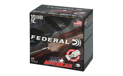 FED ALL AMER 12GA 2.75" 1 1/8OZ #7.5