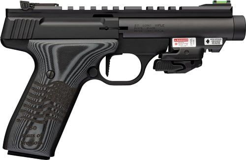 BROWNING BUCKMARK BLACK LABEL - 22LR 4.4" 250TH BLACK RMSC