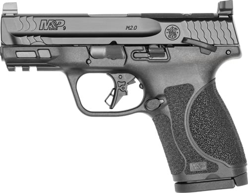 S&W M&P9 M2.0 COMPACT 9MM 3.6" - 15-SH OPTICS READY SAFETY BLK