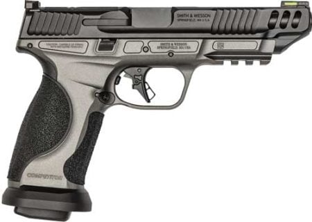 S&W M&P9 M2.0 PC COMPETITOR 5" - 4-17RD MAG METAL FR BI TONE GR