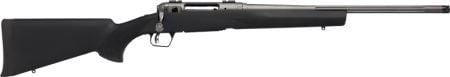 SAVAGE 110 TRAIL HUNTER LITE< - 350 LEG 18" TUNGSTEN/BLK HOGUE