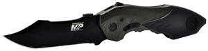 S&W KNIFE M&P 2ND GEN SPRING - ASSIST 3.5" BOWIE STYLE BLADE