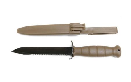 Glock Field Knife / Saw Back - Flat Dark Earth (Pkg'd)
