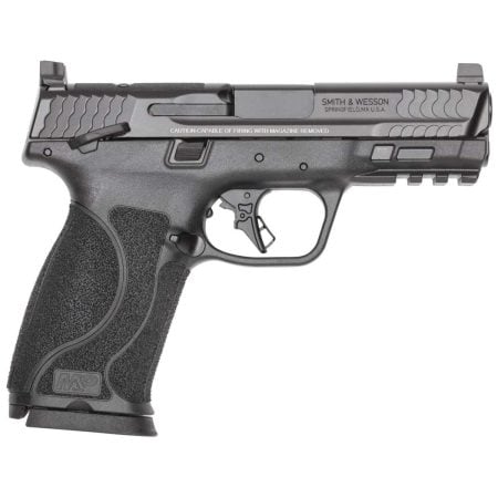 M&P 10mm M2.0 OR Compliant Handgun 10mm Auto 10rd Magazines(2) 4" Barrel Thumb Safety Black