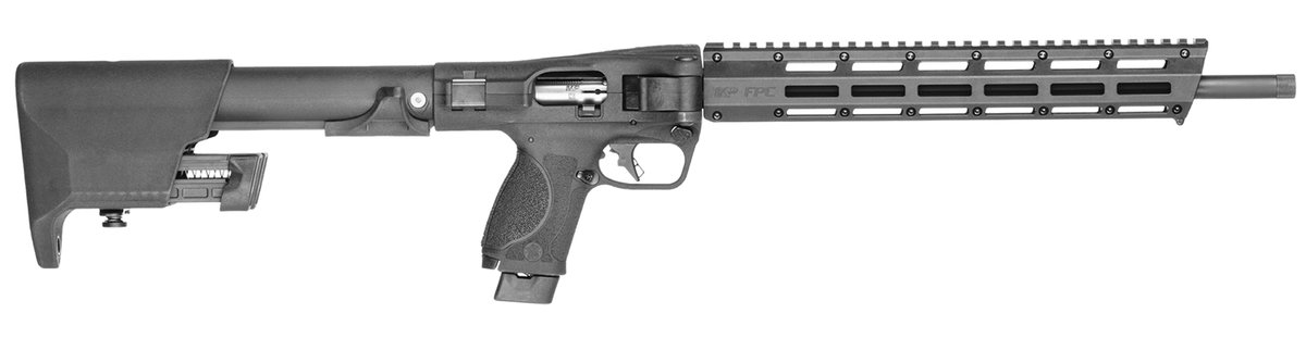 S&W M&P FPC 22 Rifle .22 LR 20rd Magazines(3) 16.25'' Threaded Barrel Black Finish