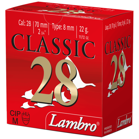 LAMBRO 28G 2-3/4" 11/12OZ #8SHT 25RD/250RDS