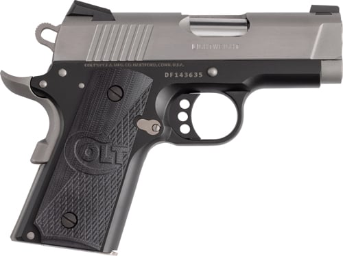 COLT DEFENDER 45ACP 3" FRONT - NIGHT SIGHT 7RD CERKOTE SS - Image 2