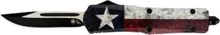 TEMPLAR KNIFE LARGE OTF FULL - CAPTAIN 3.5" BLACK DROP POINT