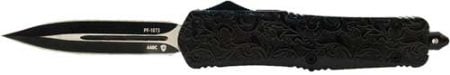 TEMPLAR KNIFE LARGE OTF MAIDEN - BLACK GLOSS 3.5" BLK DAGGER