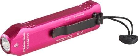 STREAMLIGHT WEDGE XT EDC CARRY - LIGHT W/POCKET CLIP PINK