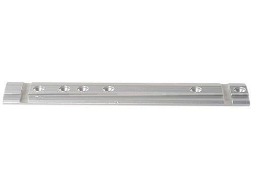 Weaver 1-Piece .22 Tip-Off Adapter Scope Base for Ruger -Silver - #TO-9S Fits Detachable Top Mount Scope Rings or Tip-Off Scope Rings