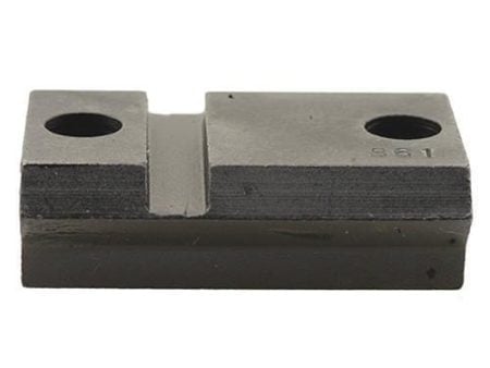 Weaver Grand Slam Steel Top Mount Scope Base - Matte Black - #S61 - Anschutz 1568 REAR