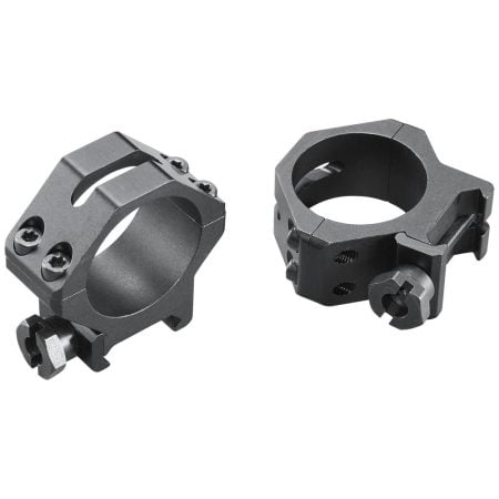 Weaver 4-Hole Skeleton Aluminum Scope Rings 30mm Low Matte