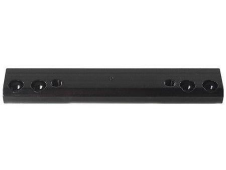 Weaver Detachable Side Mount Aluminum Scope Base - Matte Black - #2 - Krag