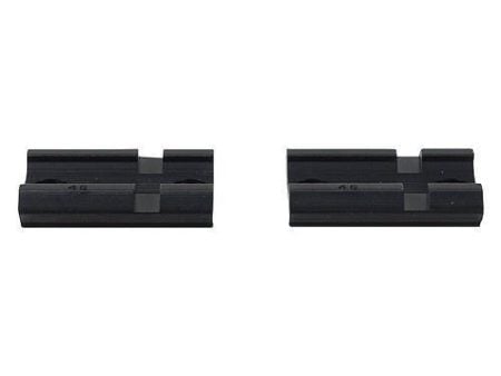 Weaver 2-Piece (Pairs) Top Mount Aluminum Scope Base - Matte - Savage 110 AccuTrigger