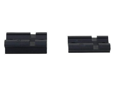 Weaver 2-Piece (Pairs) Top Mount Aluminum Scope Base - Matte - Winchester 70 LA/SA