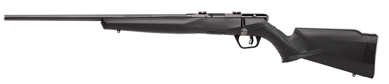 SAVAGE ARMS B17 17HMR BL/SYN 21" LEFT HAND