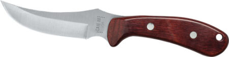 CASE KNIVES RIDGEBACK HUNTER - ROSEWOOD WITH LEATHER SHEATH