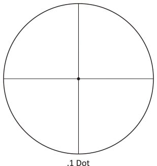 SIGHTRON SCOPE SIII SS 45X45 - COMPETITION .1 DOT 30MM SF - Image 2