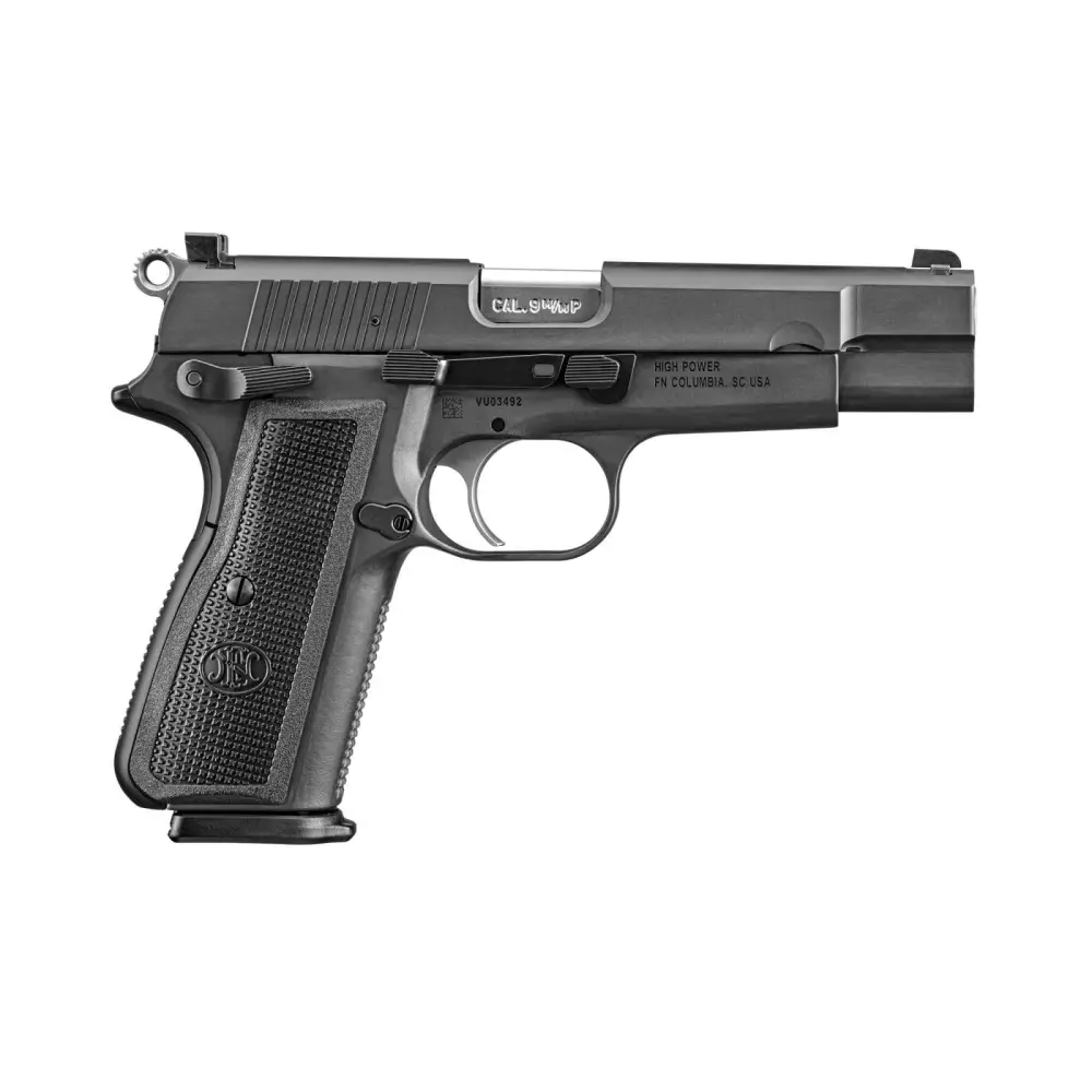 FN HIGH POWER 9MM PSTL BLK S/A 2-17RD RNG BAG