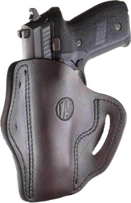 1791 BH2.3 BELT HOLTR OWB MULT - FIT RH 1911 5" W/ RAILS BLACK