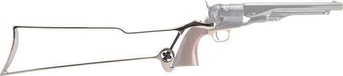 CIMARRON REVOLVER SHOULDER - STOCK 1860/1851/1861 STEEL