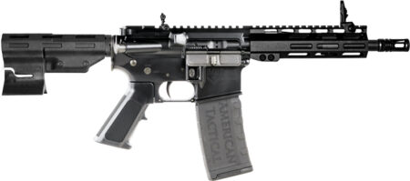 ATI MILSPORT AR PISTOL 5.56 - 7.5" 30RD M-LOK REAR BRACE BLK