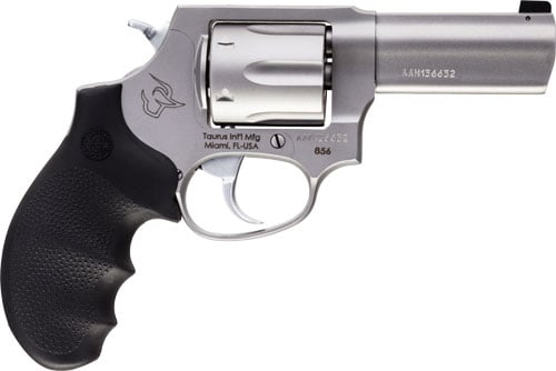TAURUS 856 38SPL 3" NGT SGT - STAINLES RUBBER