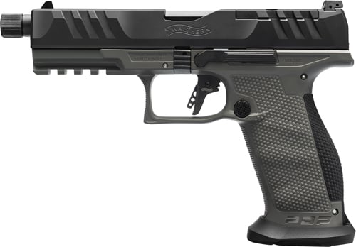WALTHER PDP OR PRO SD 9MM 5.1" - 18-SHOT GRAY POLYOMER FRAME - Image 2