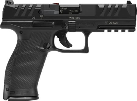 WALTHER PDP FS OR 9MM 4.5" CA - 10-SHOT BLACK POLYMER FRAME