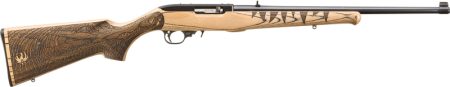RUGER 10/22 22LR GATOR SCENE - BLUED NATURAL LAMINATE STOCK
