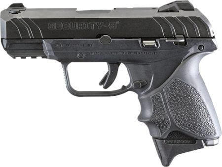 RUGER SECURITY-9 9MM LUGER - ADJ 10-ST BLUE HOGUE SLEEVE